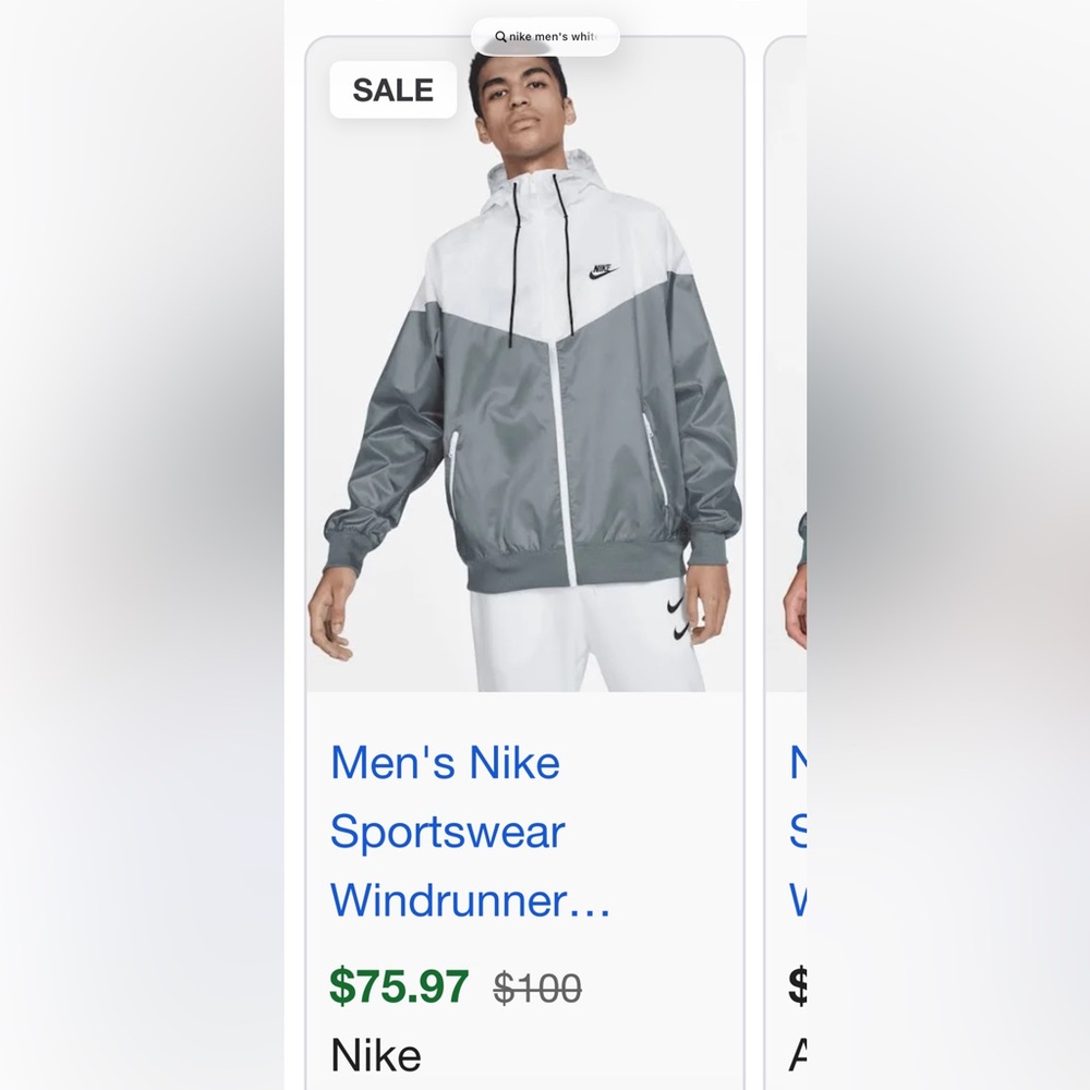 Nike Mens Windbreaker - Picture 6 of 6